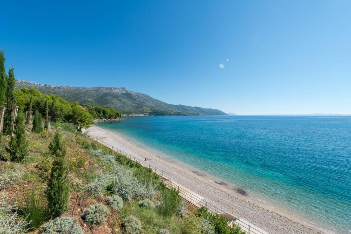 Luxury Beachfront Villa Mare With Private Pool At The Beach Orebic - Peljesac Buitenkant foto