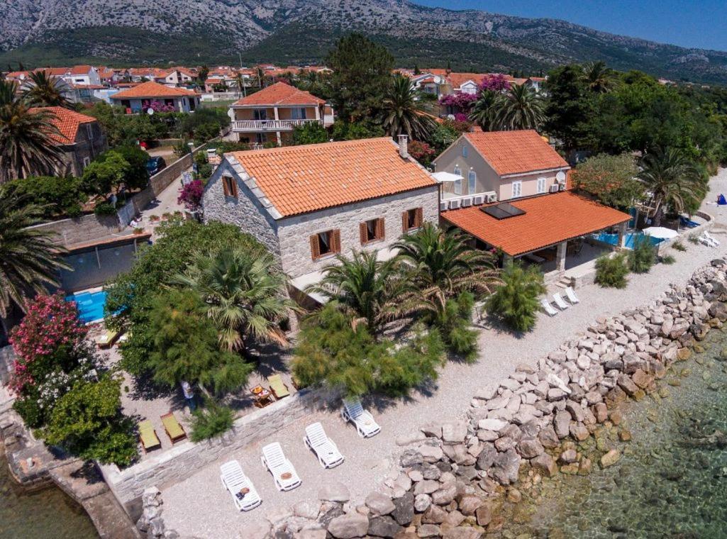 Luxury Beachfront Villa Mare With Private Pool At The Beach Orebic - Peljesac Buitenkant foto