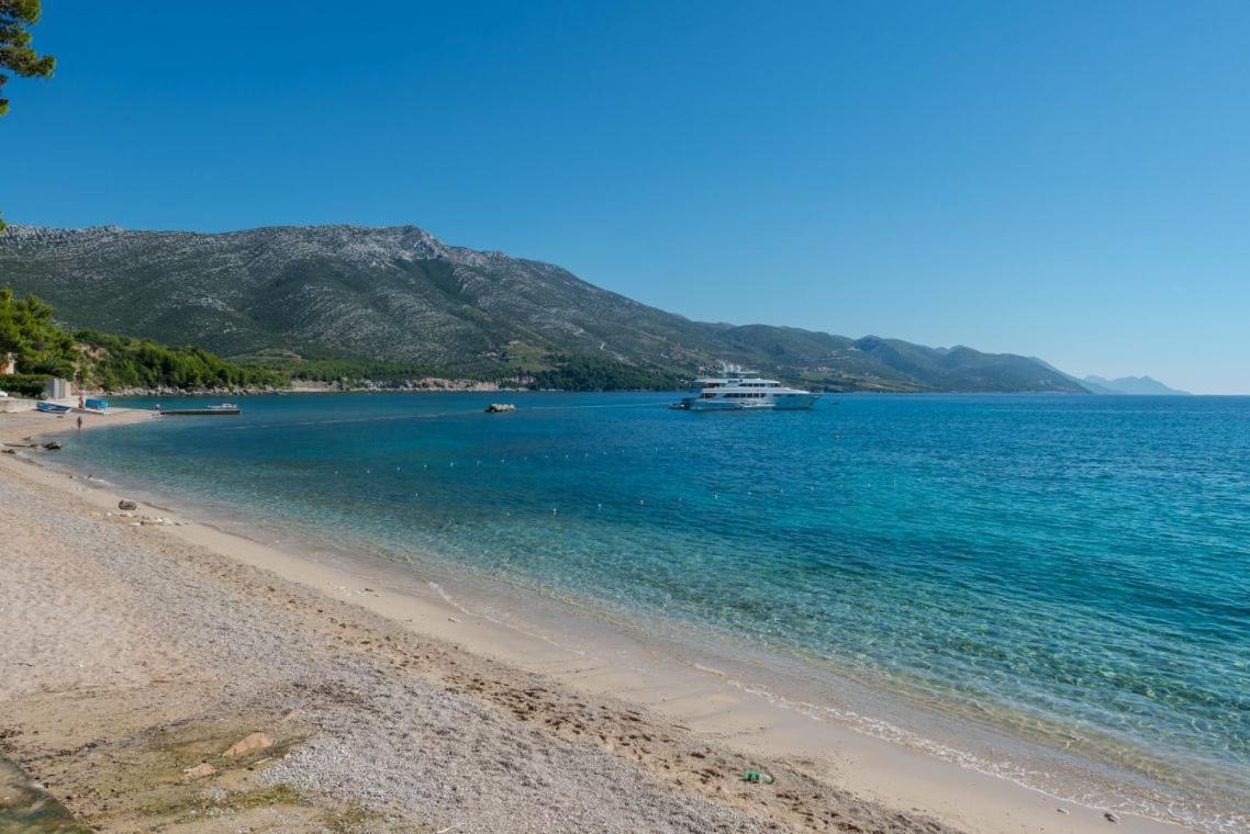 Luxury Beachfront Villa Mare With Private Pool At The Beach Orebic - Peljesac Buitenkant foto