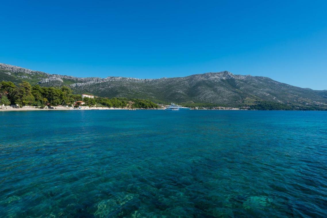 Luxury Beachfront Villa Mare With Private Pool At The Beach Orebic - Peljesac Buitenkant foto